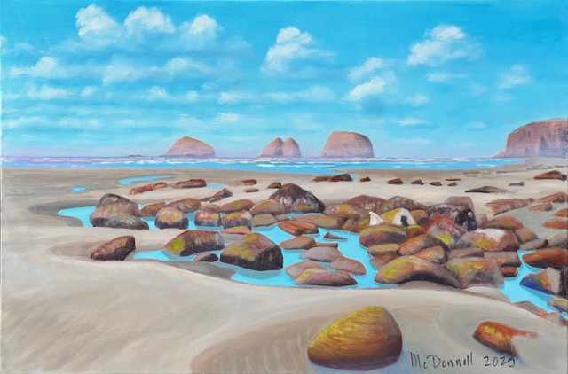 Winter Rocks on the Oregon Coast